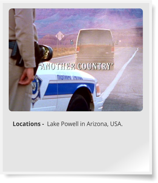 Locations -  Lake Powell in Arizona, USA.