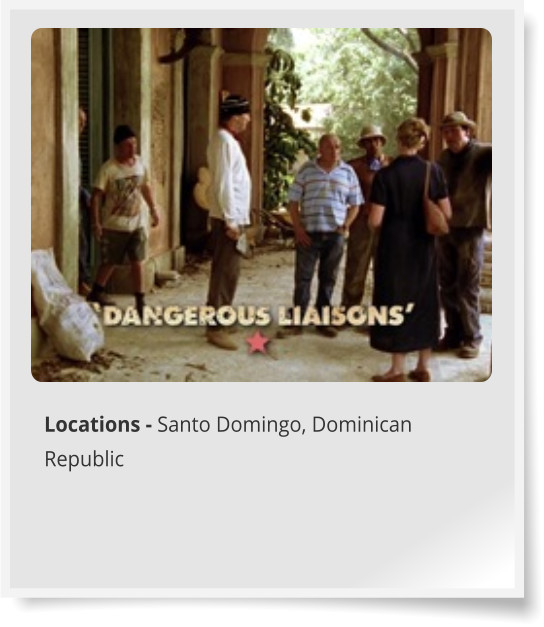 Locations - Santo Domingo, Dominican Republic